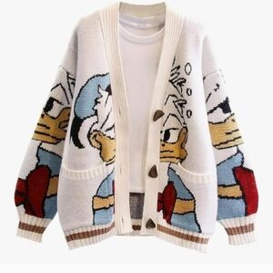 Donald Duck Women's Sweater - Multicolor